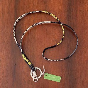 Vera Bradley Lanyard Cotton Twill NWT